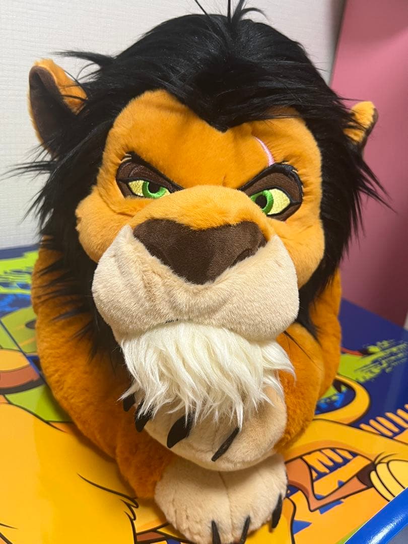 ライオンキング30周年記念 スカー ぬいぐるみ ライオンキング30周年⭐︎スカーぬいぐるみキーホルダー - メルカリ