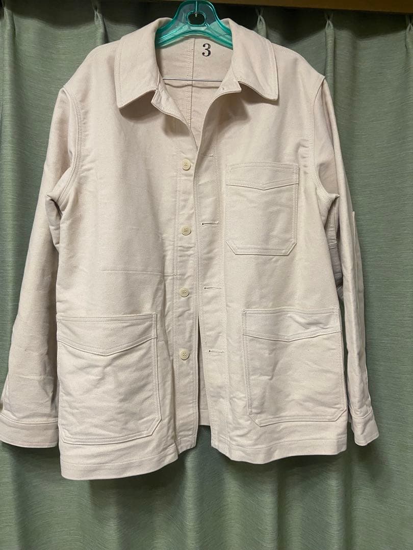 フレンチワークタイプ モールスキン カバーオール カバージャケット