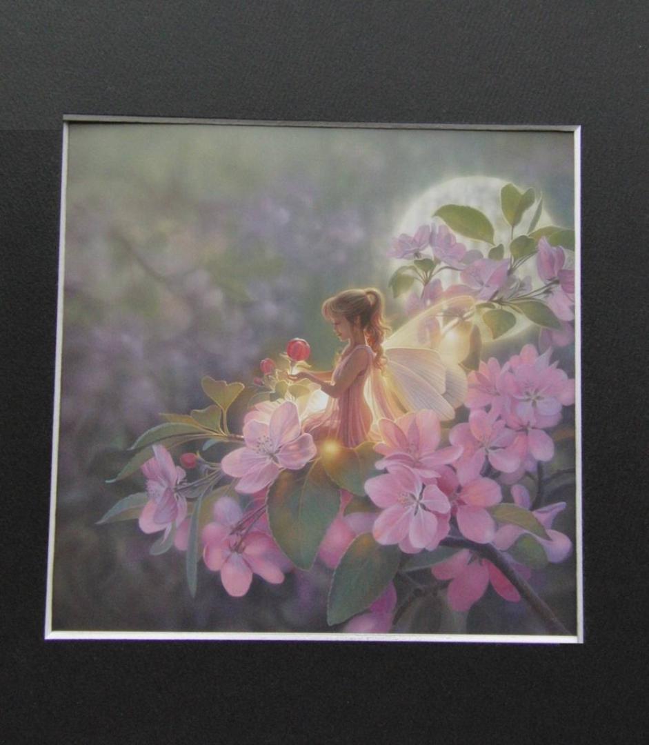 カーク・レイナート、【Sakura Moon】、希少な額装用画集より、状態良好