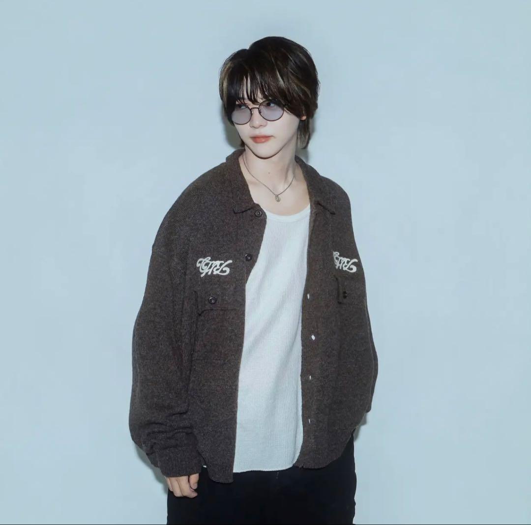 CHRONOIZM クロノイズム COLLEGE KNIT XL CHRONOIZM/クロノイズム/FLOWER KNIT（ニット/セーター）｜L.H.P