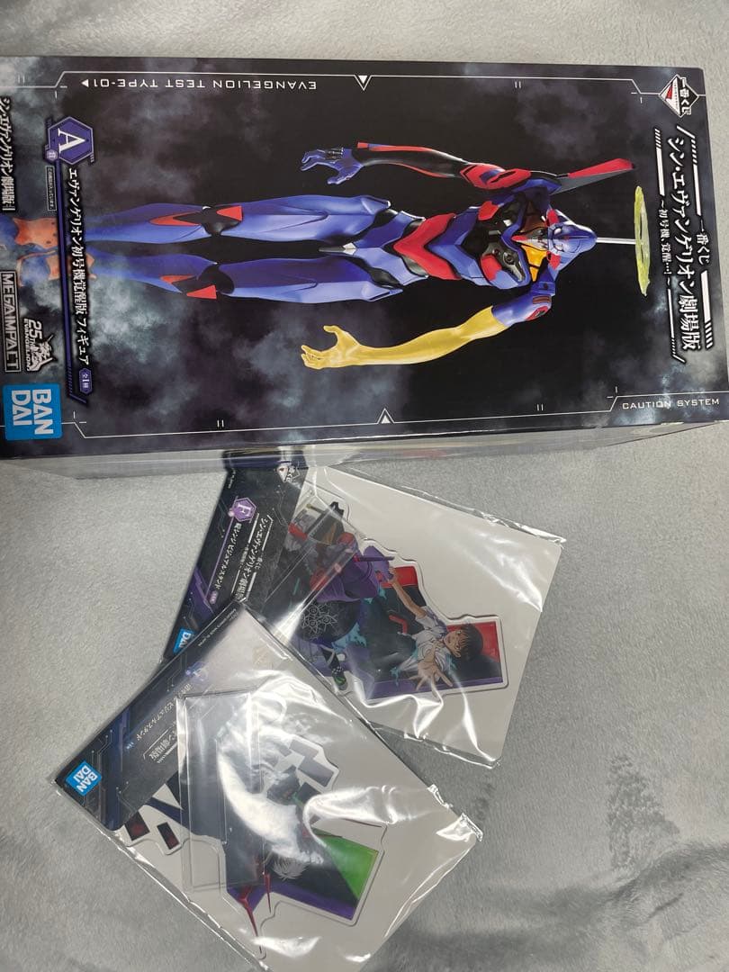 一番くじ A賞 エヴァンゲリオン初号機覚醒版 フィギュア　アクリルスタンド