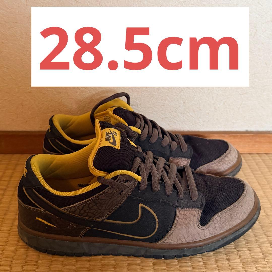 靴 Nike SB Dunk LowPremium YellowCurb