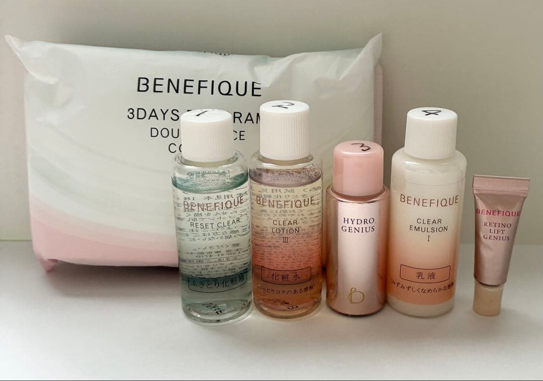 新品】ベネフィーク 豪華6点セット 試供品（美容部員さんのガイド付