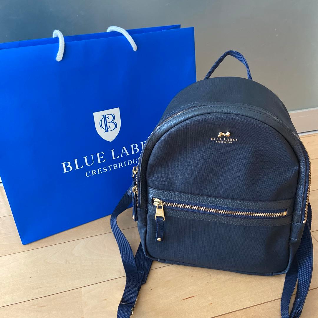 BLUE LABEL CRESTBRIDGE ネイビーリュック