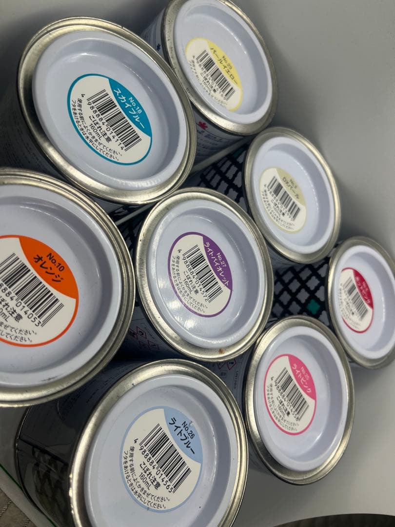 アメリカンフラワー ディップ液TOADIP カラフル 8缶セット