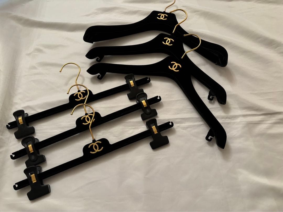 CHANEL　シャネル　ハンガーおまとめ6点　正規品中古