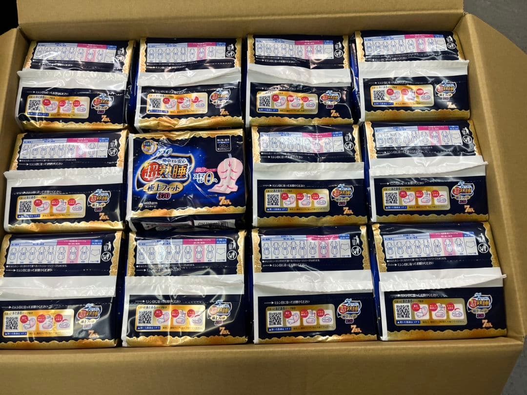 ソフィ　超熟睡370極上フィット7個入×24袋