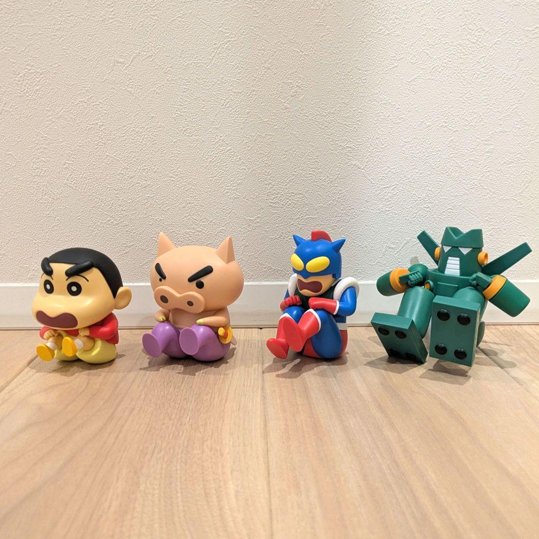 クレヨンしんちゃん ケツだけ歩きフィギュア 4体セット - メルカリ