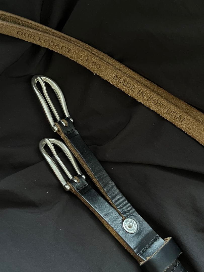 25ss our legacy twin tongue ベルト