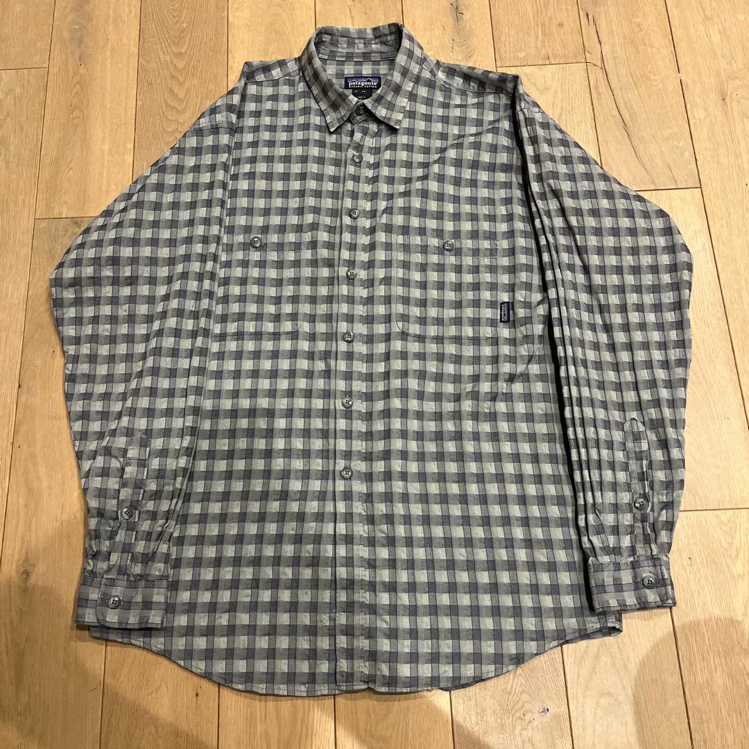 【美品】patagonia ポルトガル製　シャツ　m 好配色
