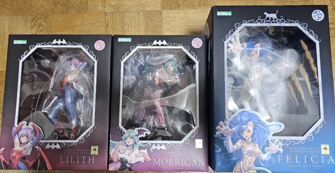 【未開封】ヴァンパイア　フィギュア 3体セット【バラ売り可】