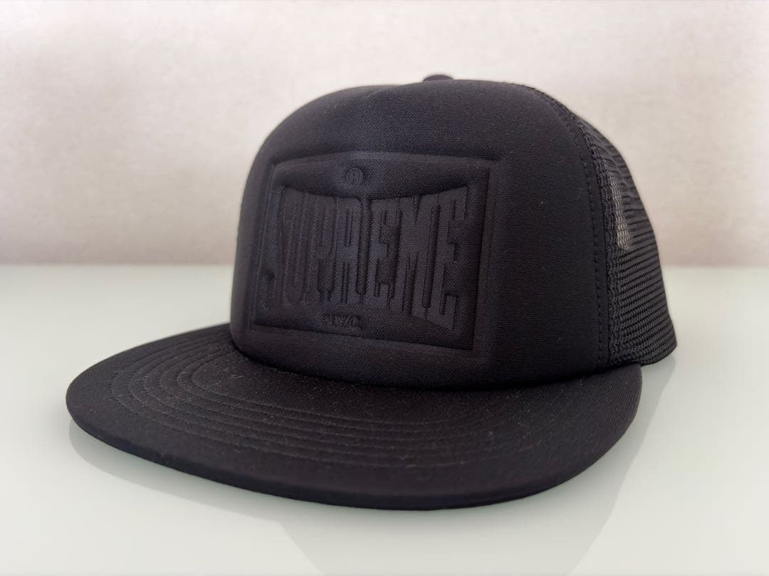 【未使用品】supreme メッシュキャップ