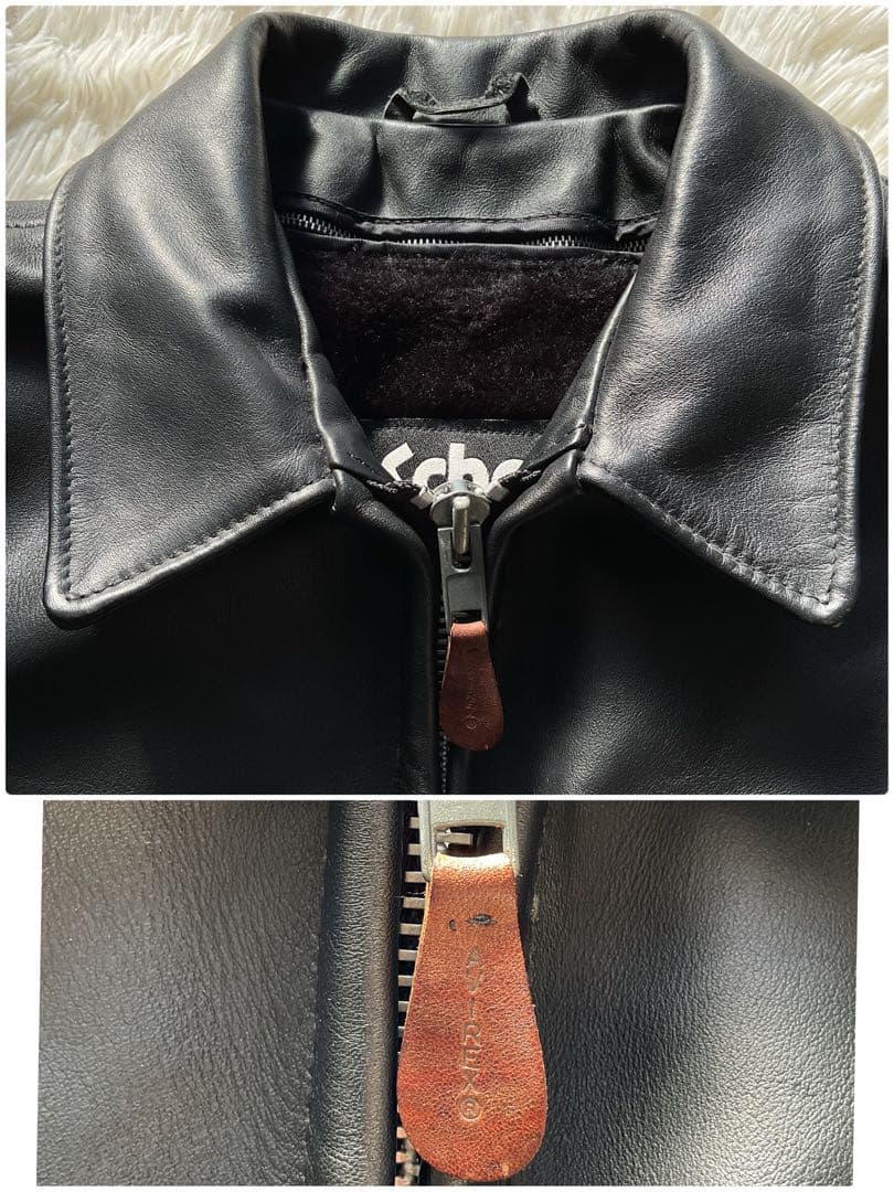 美品✨schott 642 レザージャケット シングルライダース USA製 40
