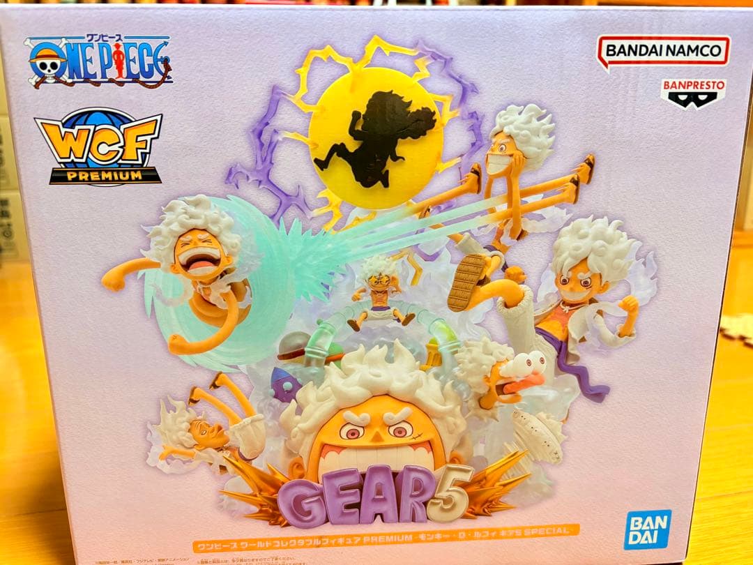 ワンピース WCF premium モンキーDルフィ　ギア5 Special