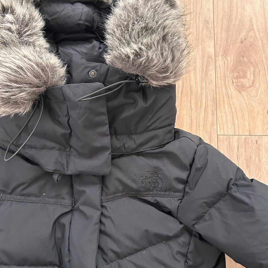 日本未発売 ノースフェイス レディース ファー ロングダウンコート
