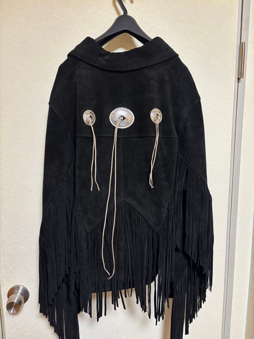 C*m様 未使用最終価格定価17万JUN NAKAYAMA フリンジライダースN