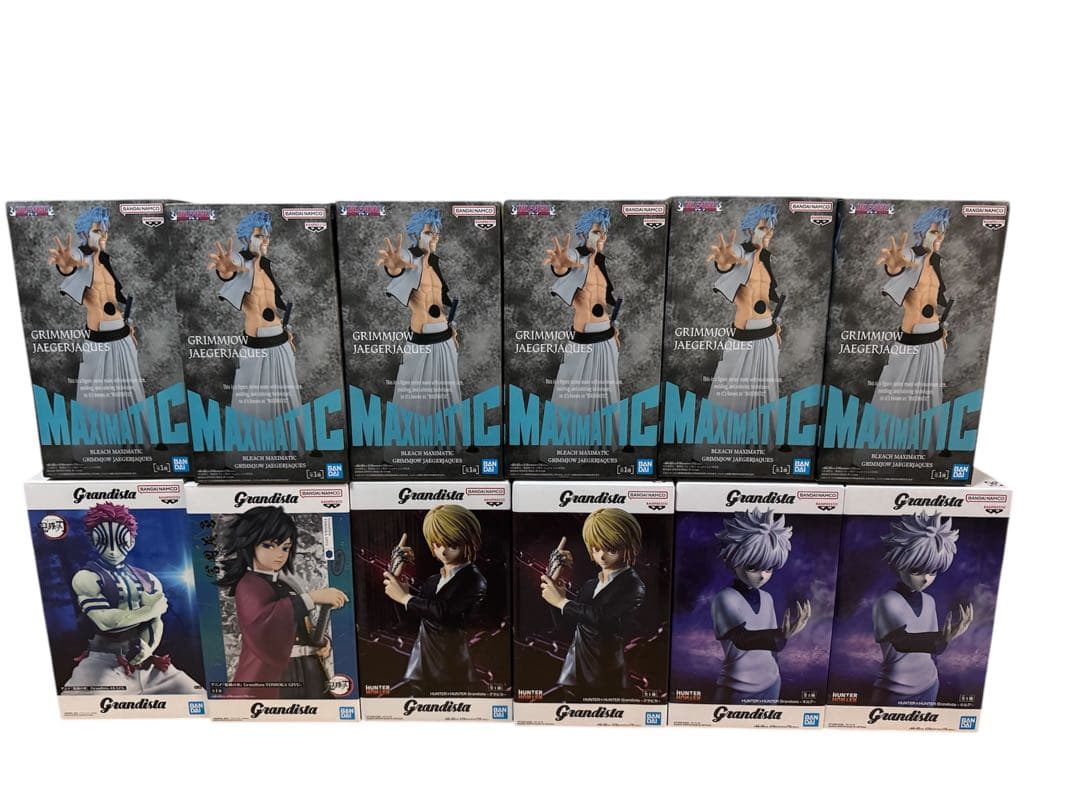 20.BLEACH HUNTER×HUNTER 鬼滅の刃　フィギュアセット