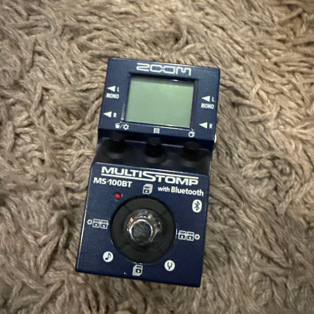 ZOOM MULTI STOMP with Bluetooth MS-100BT - メルカリ