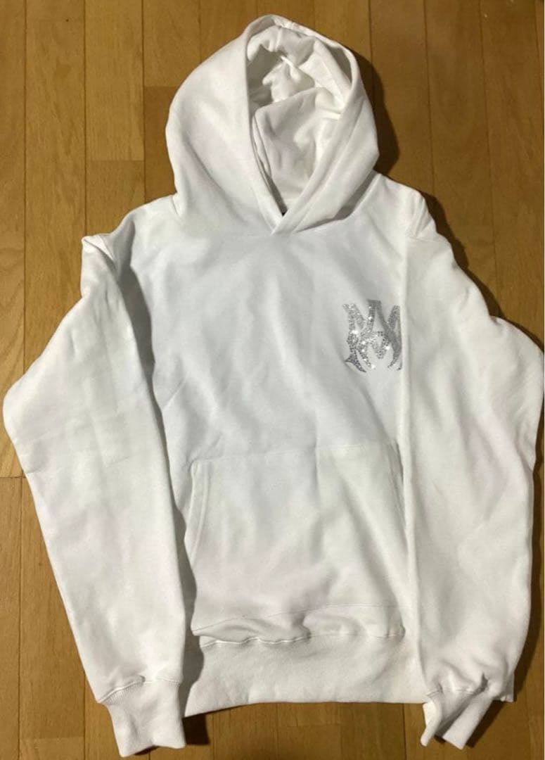 AMIRI ホワイト パーカー