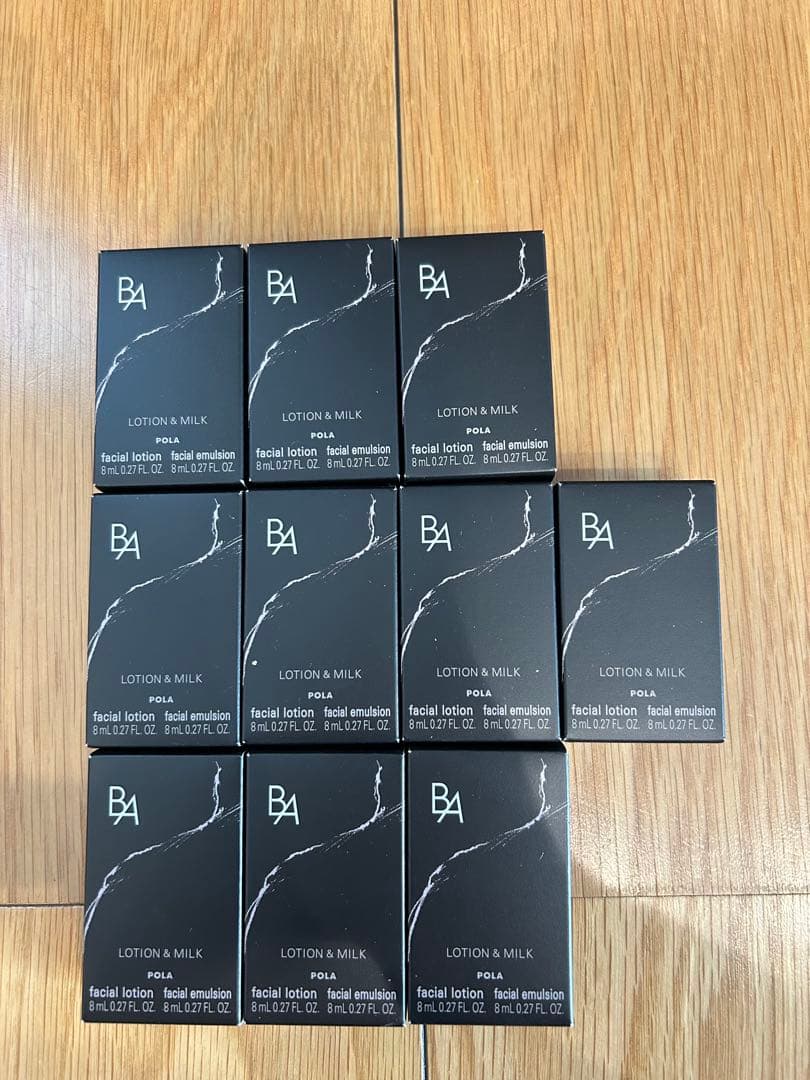 POLA BA第7世代ローション、ミルク各8ml＊10本