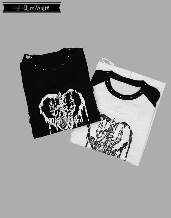 DimMoire【ディムモアール】Bloody Altar ロンT/Black - メルカリ