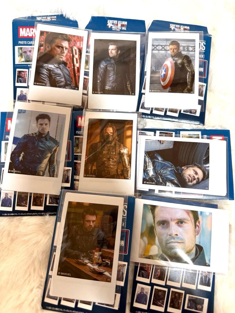 コミコン限定 ウィンター・ソルジャー フォトカード　8枚セット　バッキー