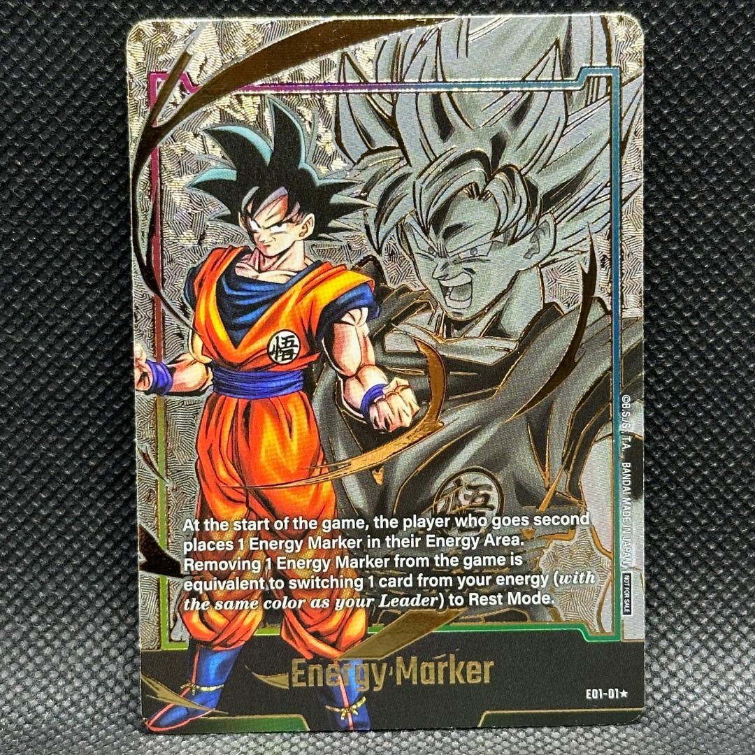 ドラゴンボール 海外 エナジーマーカー E01-01 孫悟空 パラレル 英語