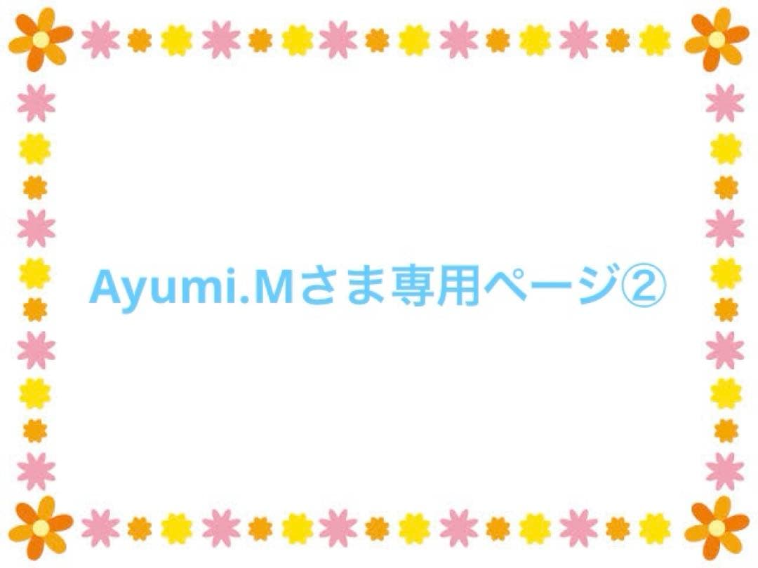 Ayumi.Mさま専用ページ②