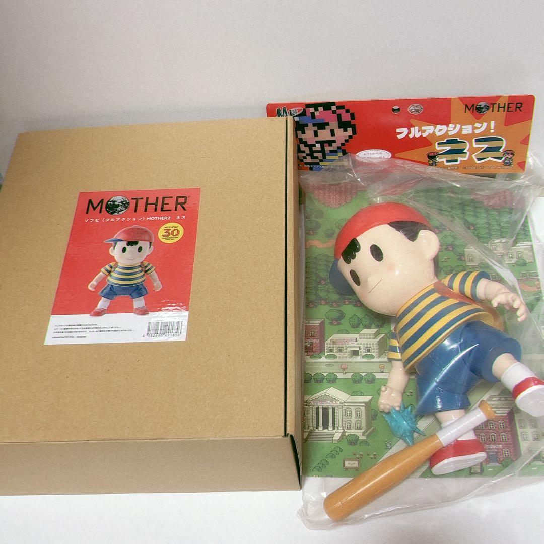 MOTHER2 マザー2 ネス フルアクション マザー2 フィギュア ソフビ