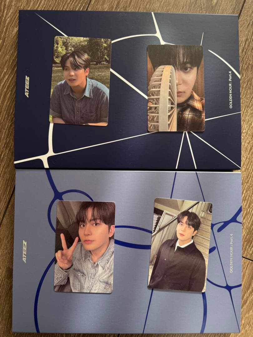 ATEEZ GOLDEN HOUR : Part.4 ジョンホ 封入トレカ4枚 - メルカリ