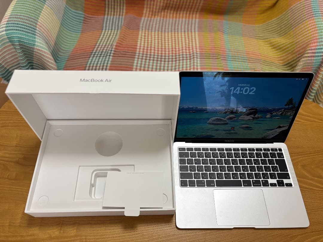 MacBook Air M1 シルバー メモリ 8GB　SSD 512GB