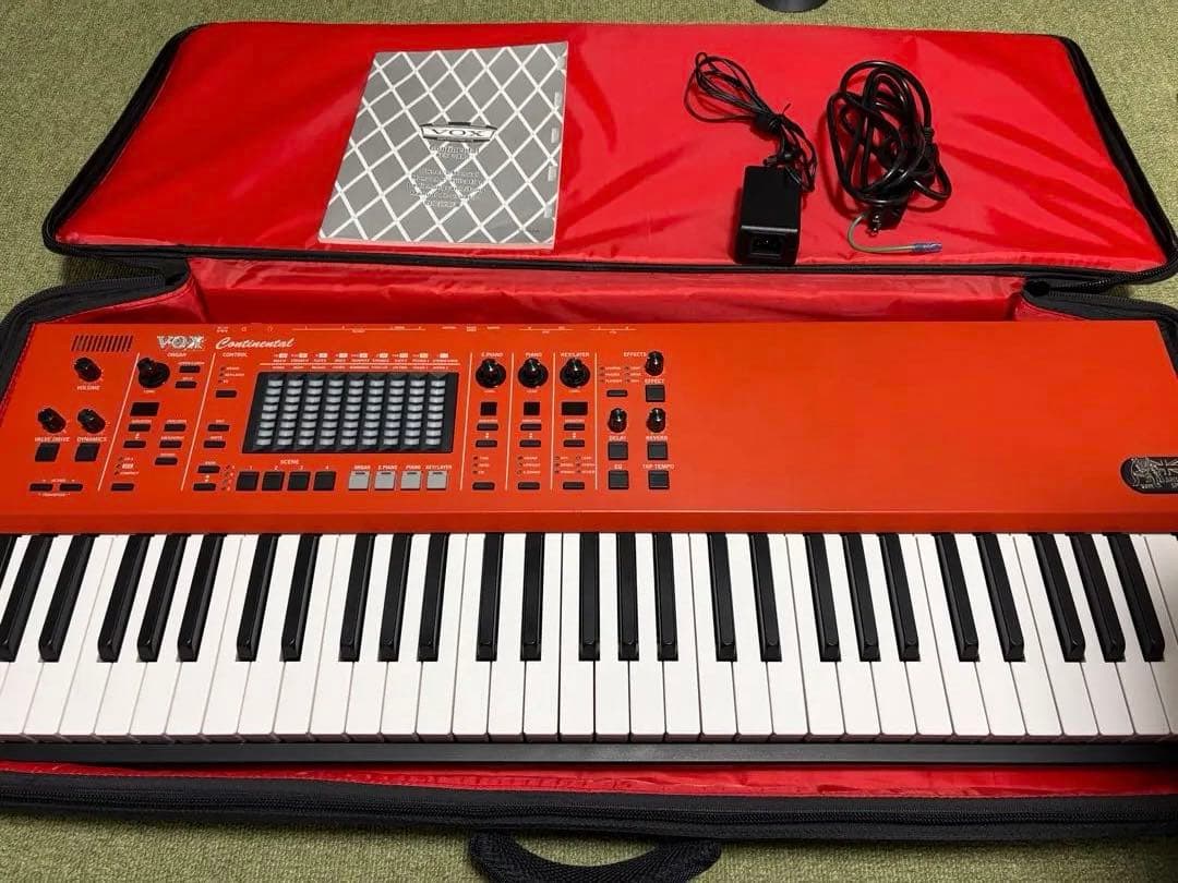 VOX Continental 61 専用ソフトケース付 Amazon.co.jp: VOX Continental-61 + 純正ソフトケース SC-CONTINENTAL