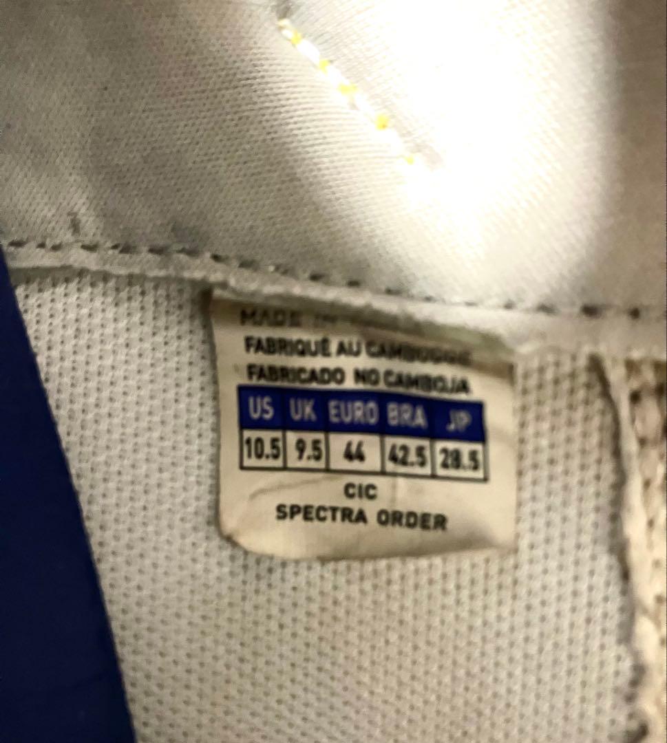 野球　ミズノ　オーダースパイク　ポイント　イエロー　ブラック　28.5cm