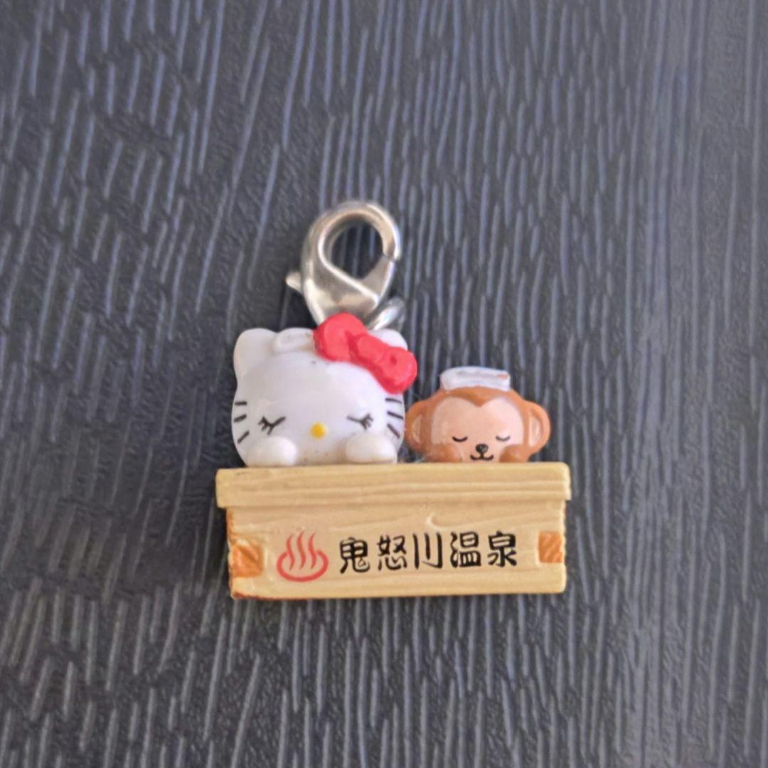 ご当地キティ 鬼怒川温泉 限定 栃木 日光 ファスナーマスコット（中古