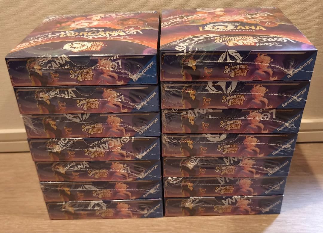 シュリンク付未開封 星々の輝き ロルカナ 14BOX 新品・未開封