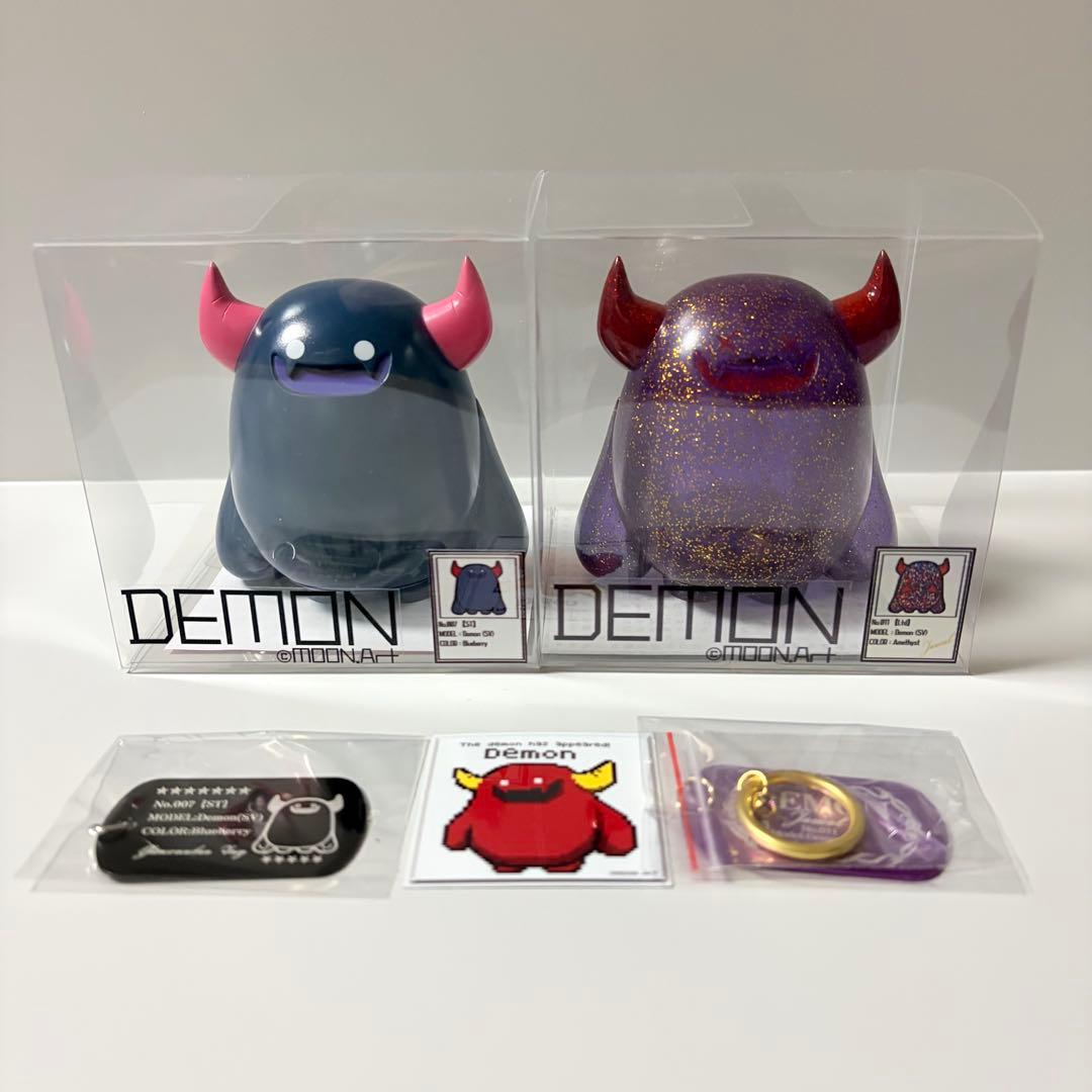 デモンソフビ 2点セット DEMON デザフェス ムーンアート 上の空怪獣ボー
