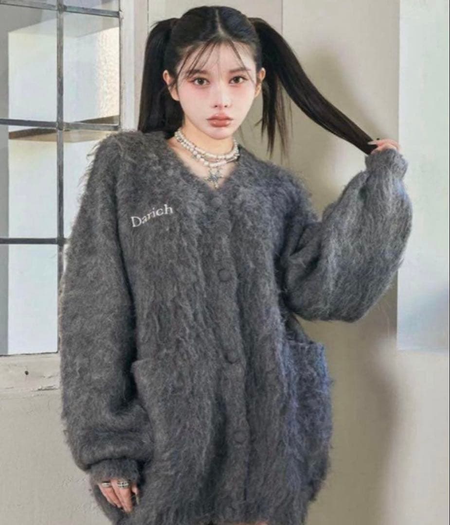 Darich フラッフィーオーバープルオーバー　福袋 カーディガン