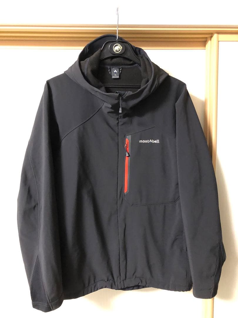 モンベル ノマドパーカー XL ブラック 美品 - メルカリ