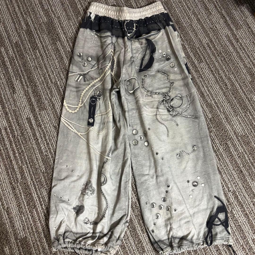 theredthread S print sweat2 toys gray - メルカリ