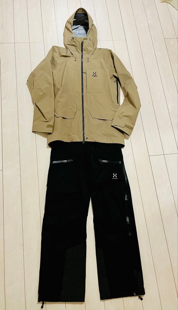 Haglöfs ホグロフス 上下セット バックカントリーに最適 美品