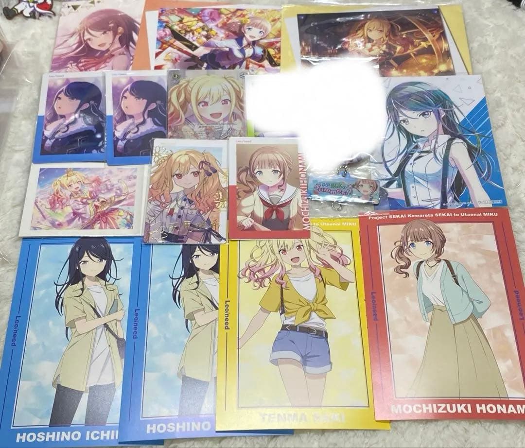 プロセカ 缶バッジ エピカ 箔押し ノーブルアート 特典 色紙 - メルカリ