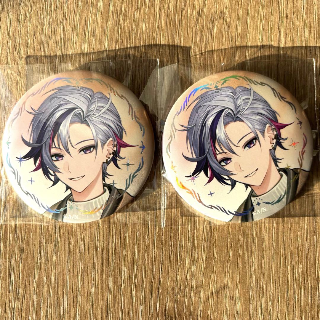 ARTOFNIJISANJI ランダムマット箔押し缶バッジ 不破湊 - メルカリ