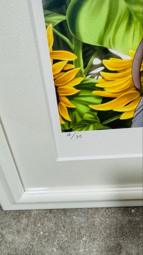 CUTIE PARTNERS 西又葵 版画 ミクスドメディア 作品保証あり