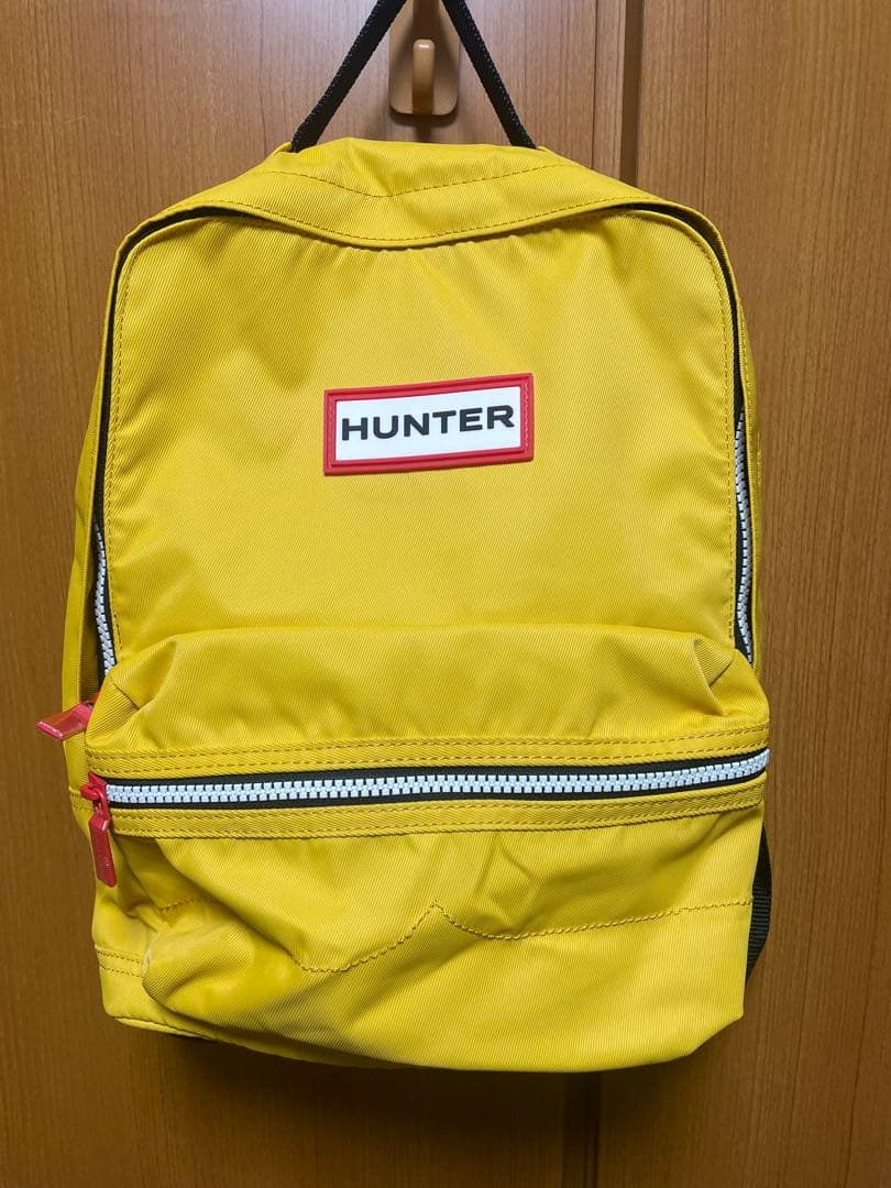 新品　HUNTER イエローリュック　キッズ　ハンター