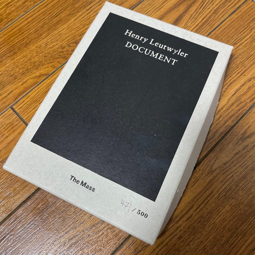 【Henry Leutwyler】DOCUMENT Henry Leutwyler - Steidl Verlag