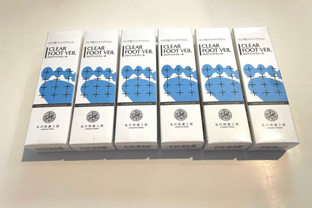 クリアフットヴェール6本