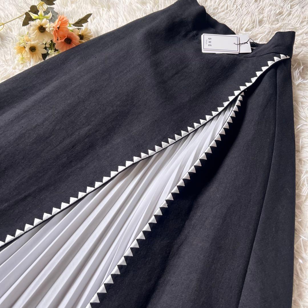 SHE TOKYO シートーキョー Nathalie プリーツ スカート