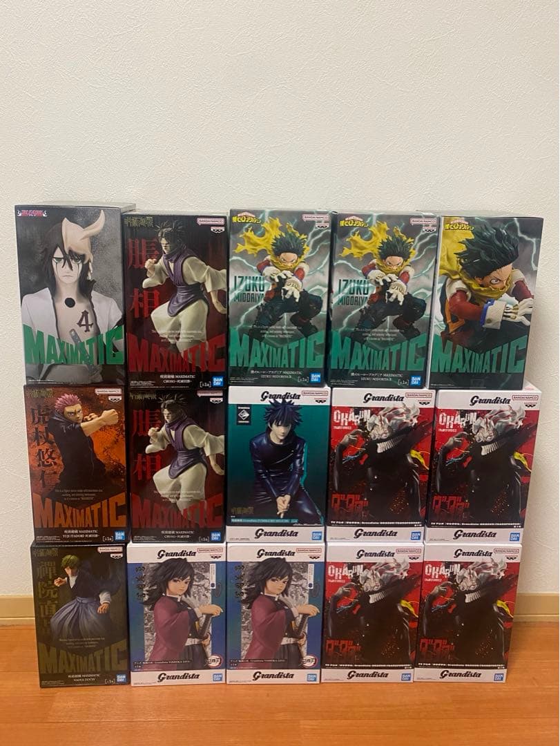 少年ジャンプ　MAXIMATIC Grandista まとめ売り　フィギュア