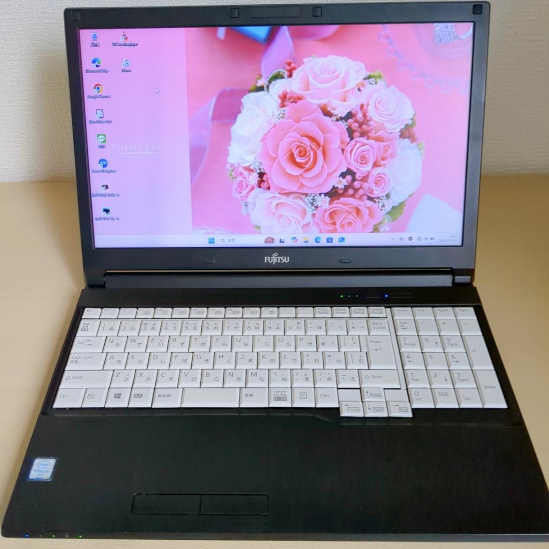 【第7世代】Corei5 /8GB/ SSD128✨Win11　富士通ノートPC