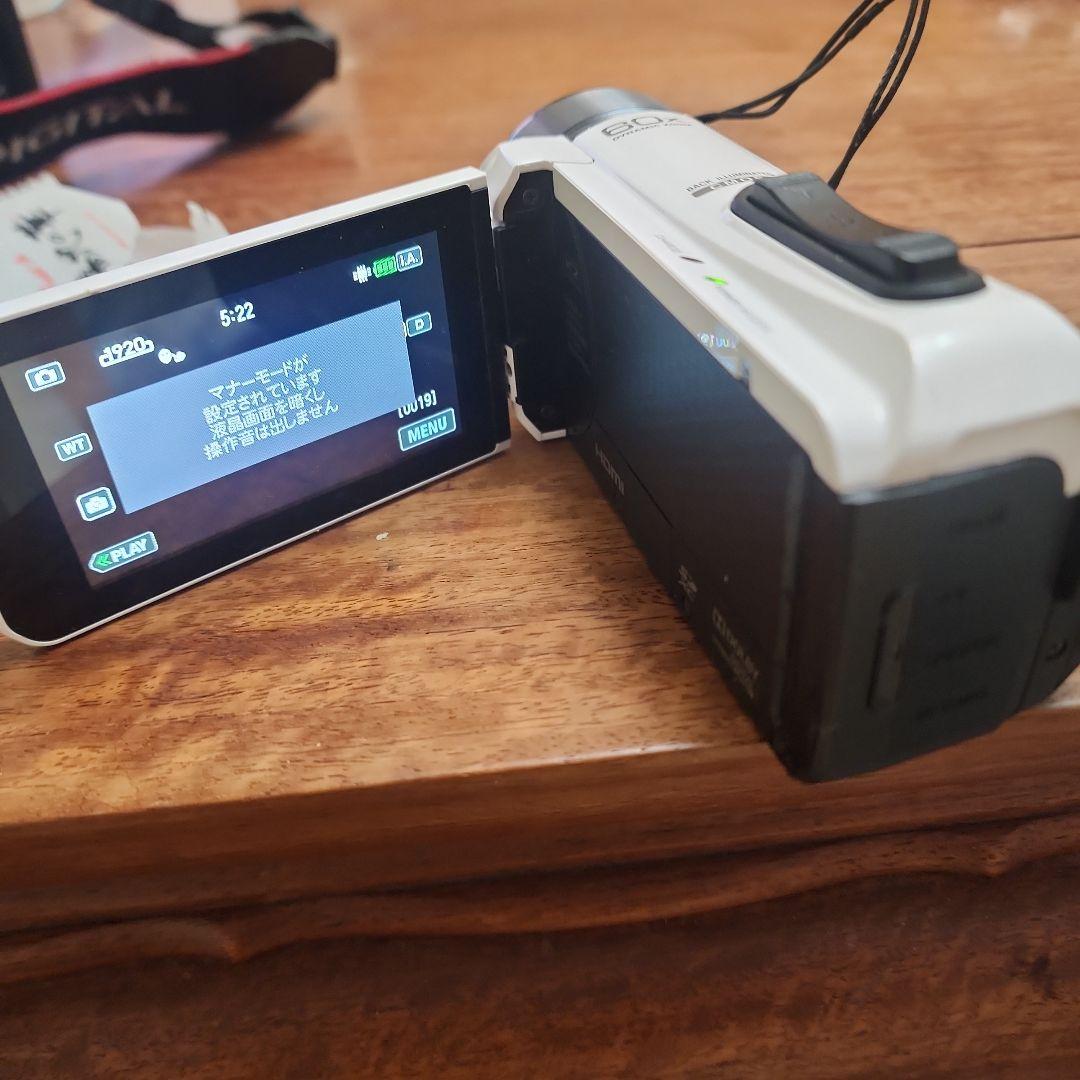 動作確認済】JVC Everio エブリオ GZ-F55K-W JVC F55K www.cosaga.com